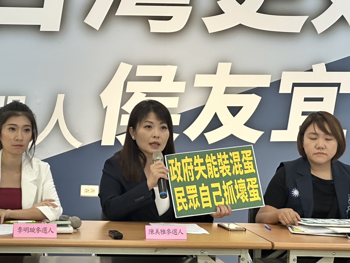 漾新聞|陳吉仲閃辭是溜之大吉，大局為仲？陳美雅抨擊賴清德不該在冷眼旁觀