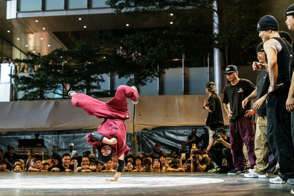 2023 Taipei Bboy City「安麗盃世界霹靂舞大賽」競賽畫面