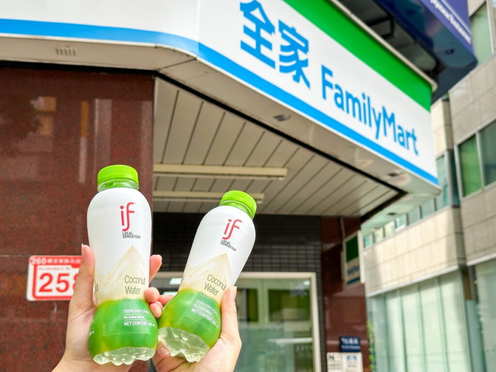 _IF 100%椰子水強勢登陸全家