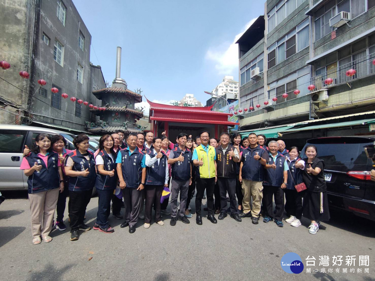 彰化南瑤宮出火暨臨時行宮安座大典,10/1封廟施工2年完成。圖/記者鄧富珍攝