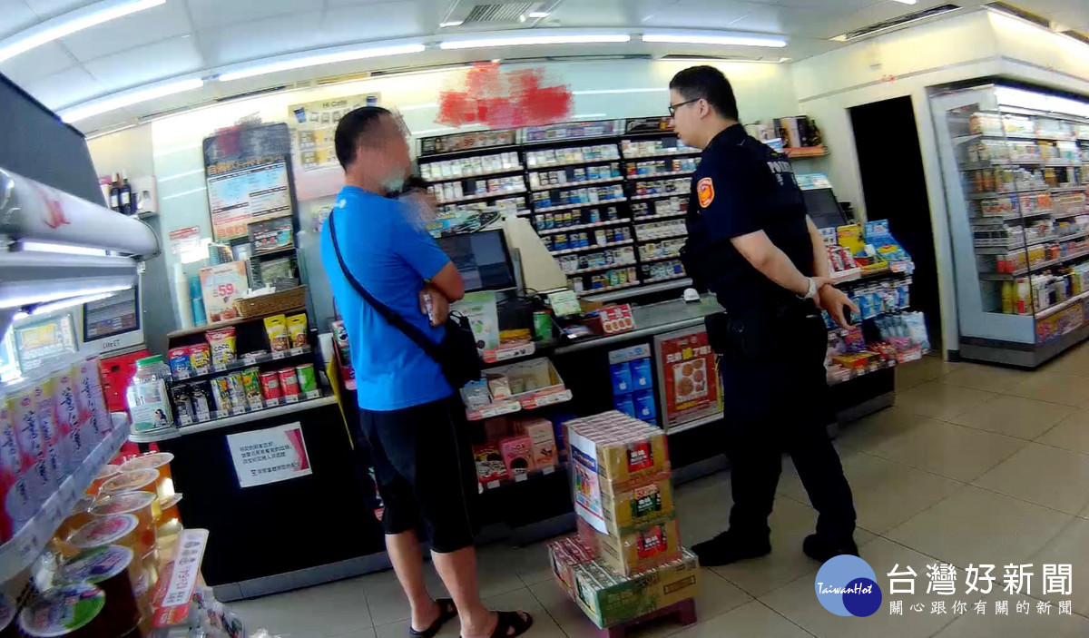龜山警勸退純情男順利阻詐。