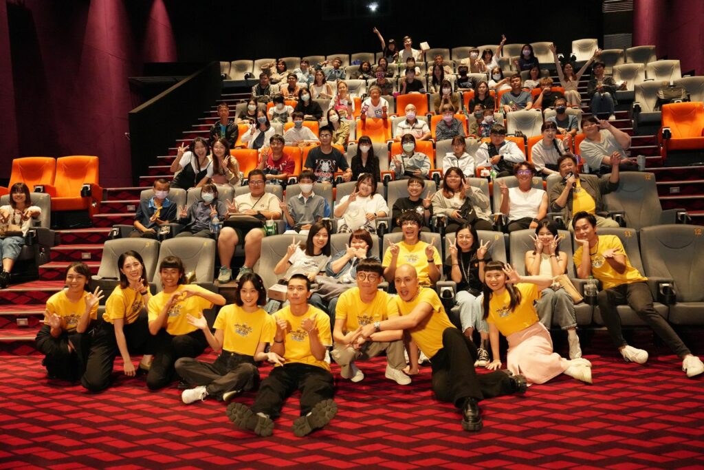 《他馬克老闆》導演與主演群現身麗寶秀泰與粉絲見面，宣傳電影