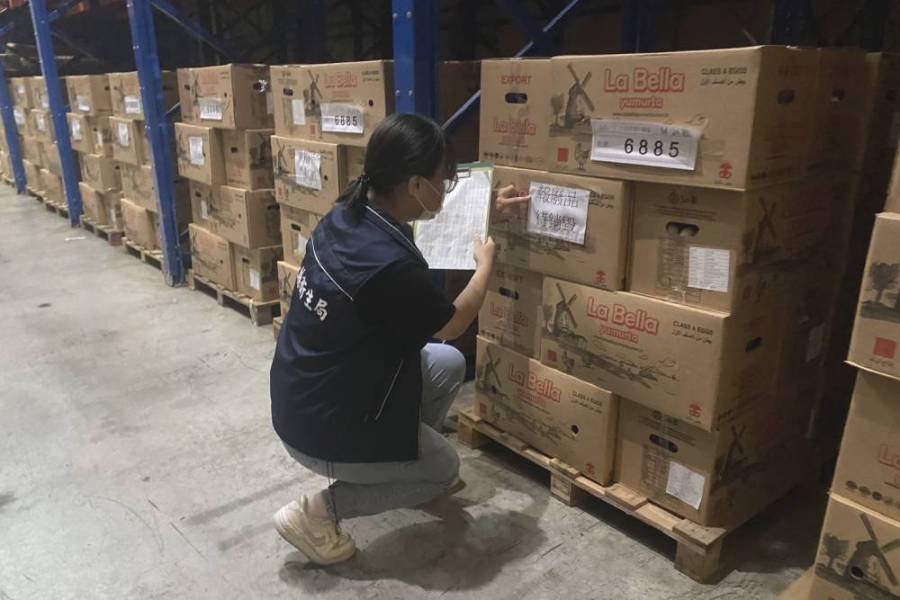 彰化3洗選蛋廠調度進口蛋 衛生局：到期蛋已貼報廢 193