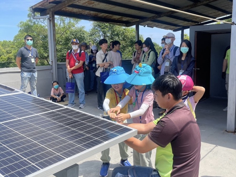 捐贈阿里磅生態農場光電設備 雲豹能源打造綠能生態教育基地 218 cnews124230919a07