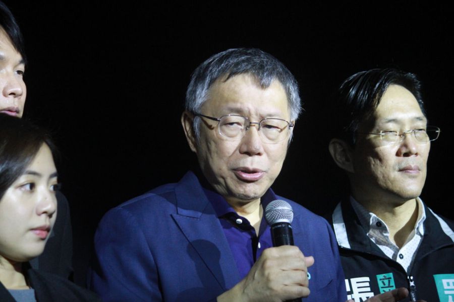 高虹安遭黨停權 柯文哲尊重制度 再批綠「打到沒款」 232 民眾黨主席柯文哲。(方炳超攝)