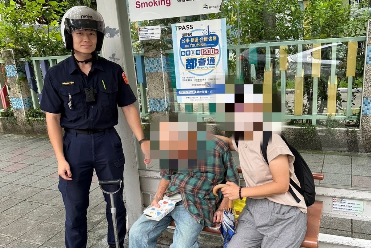 家屬感謝警方迅速尋獲。(記者宋紹誠翻攝)