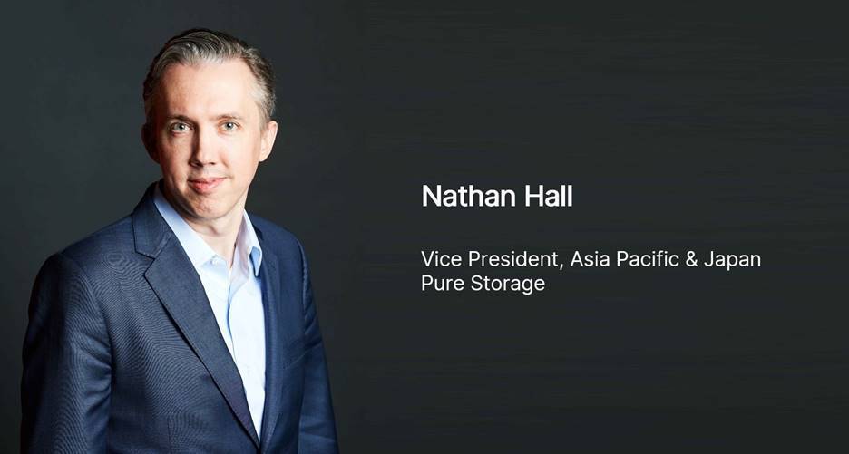 Pure Storage任命Nathan Hall擔任亞太暨日本地區副總裁