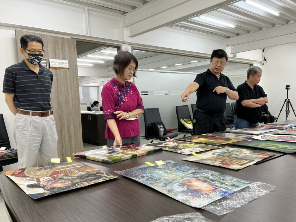 繪畫類作品評選