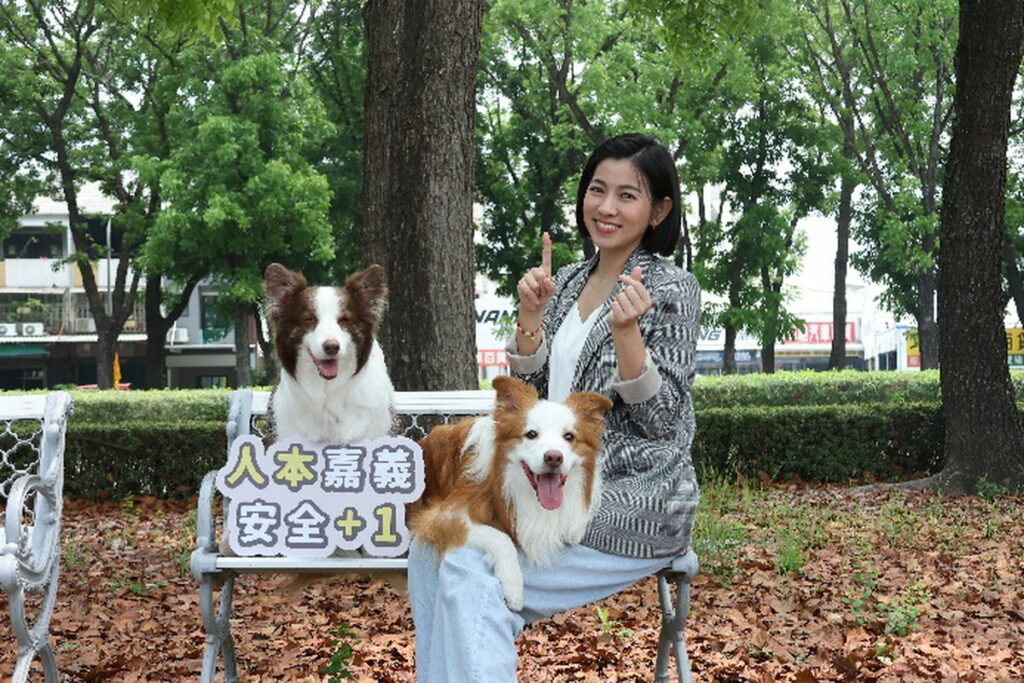 米可白與布布介紹嘉義市人行環境
