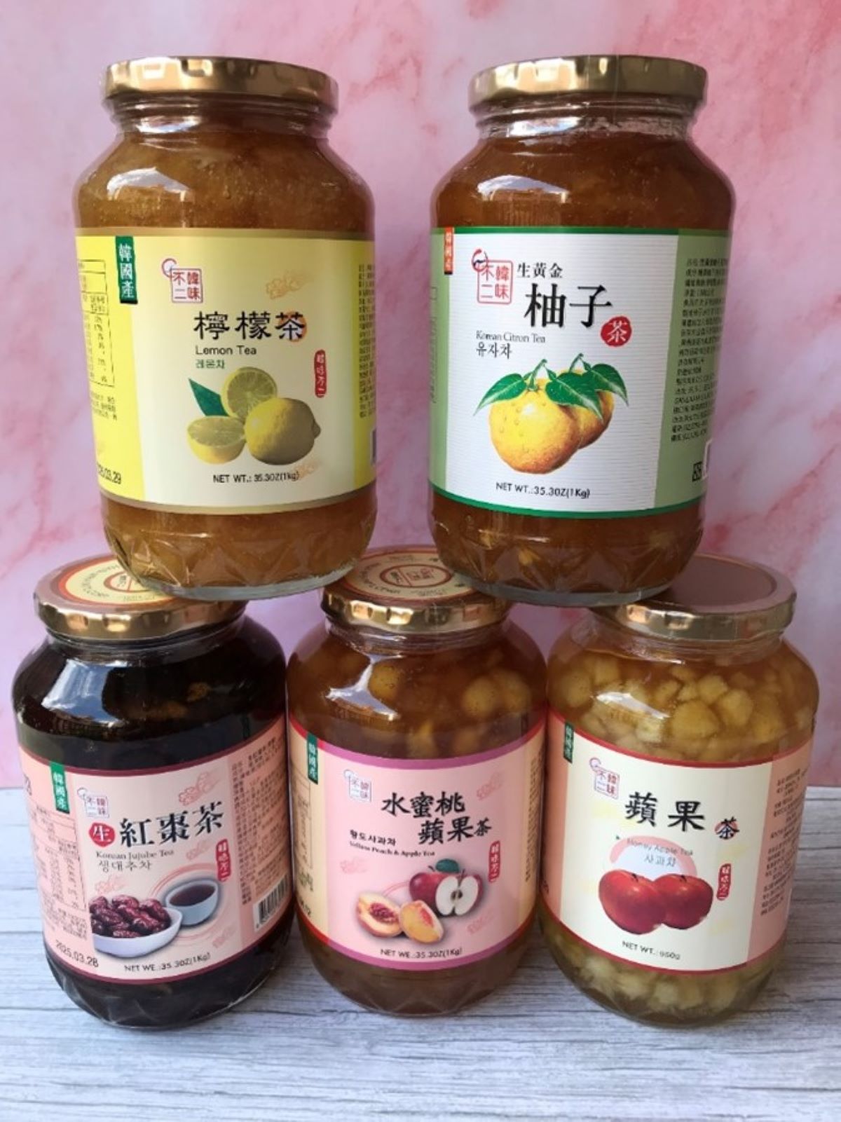 韓味不二果肉生茶組，網推居家烹調好幫手。(圖/業者翻攝自: 「momo網購好物交流社團」)