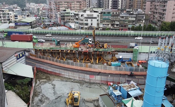 汐止新社后橋園道段管冪工法穿越國道　台中市政府來取經
