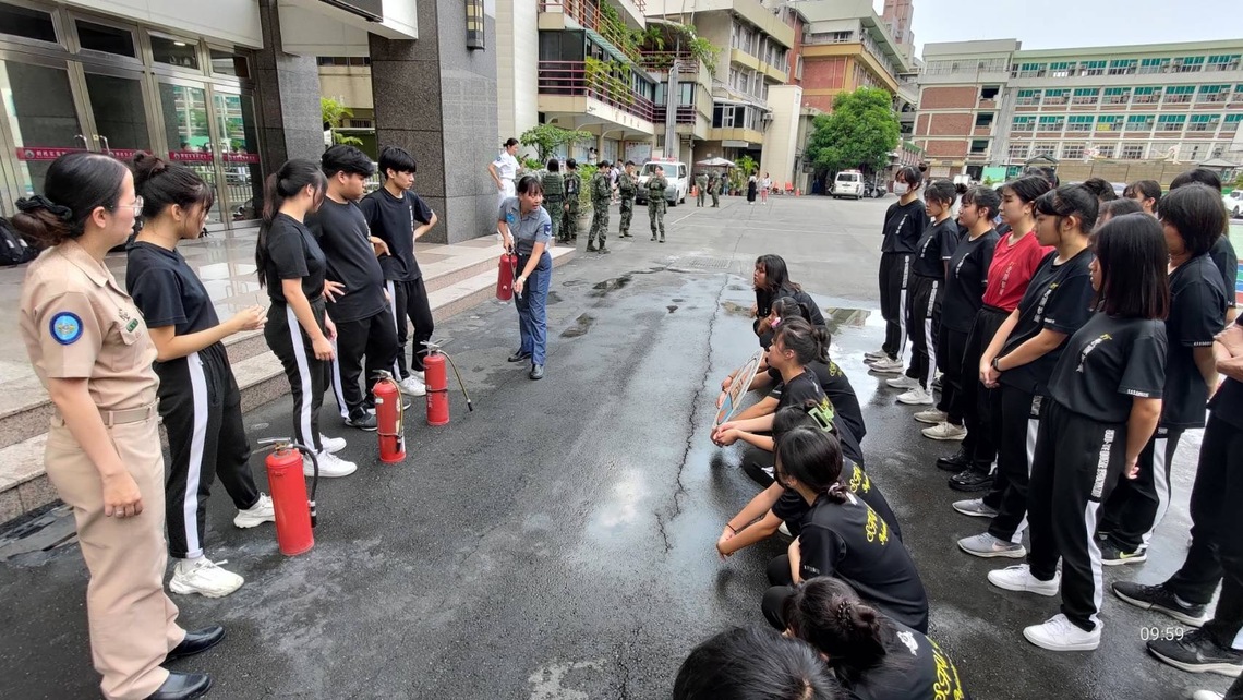 漾新聞|樹德家商攜手國軍防災演練 軍民合一總動員