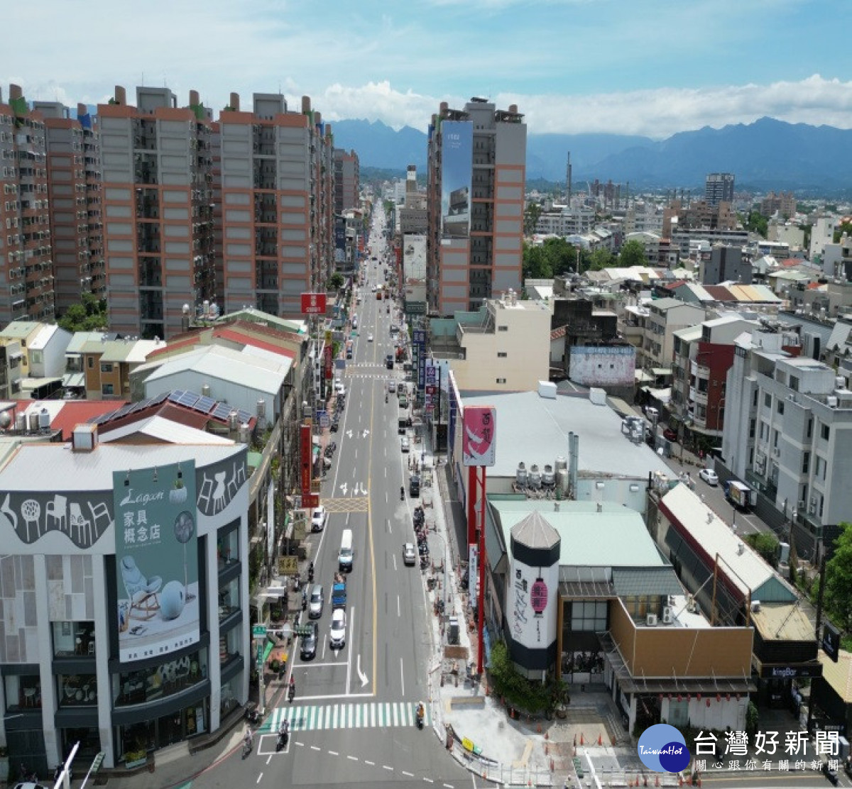 嘉義市興業西路新民路以東施工中/嘉義市府提供