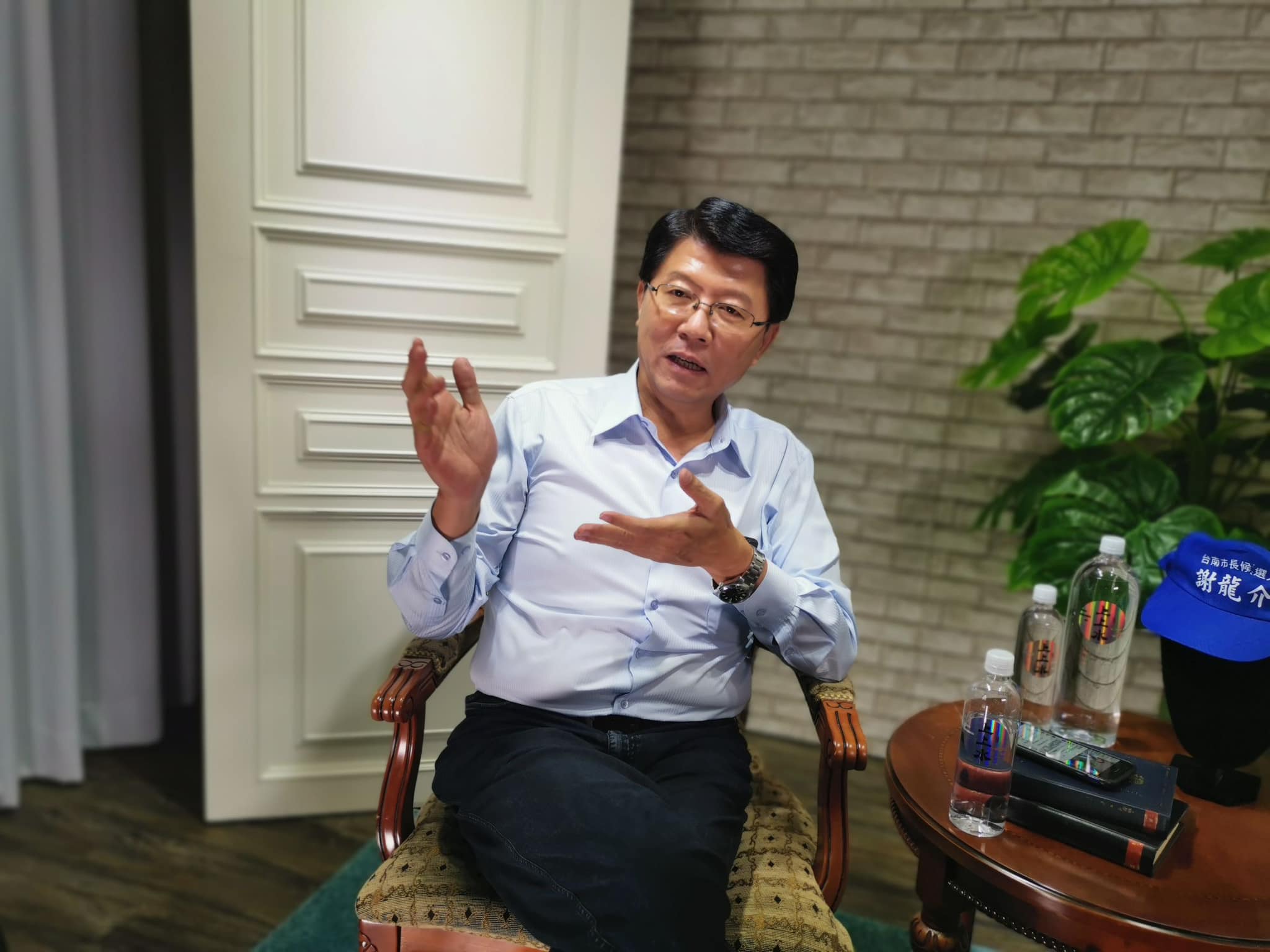 台南市前議員謝龍介。翻攝謝龍介臉書