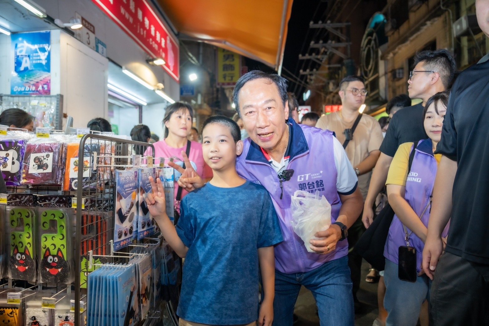 郭台銘陣營今天提出食安政見。郭辦提供