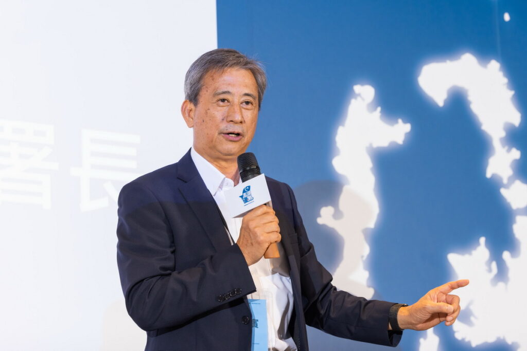 圖說:農業部漁業署副署長王正芳表示,澎湖優鮮是養殖漁業兼顧永續與經濟發展的成功