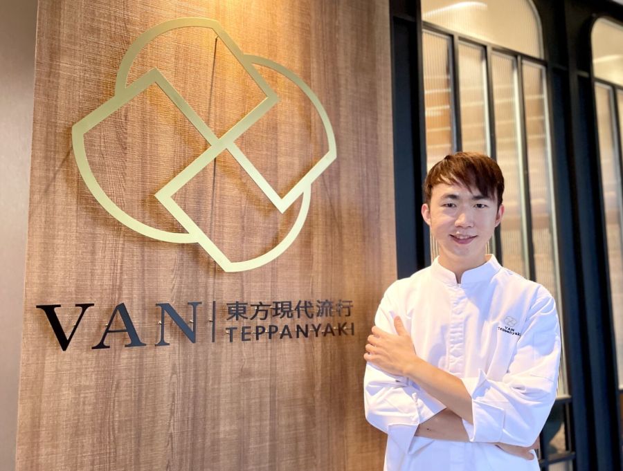 【有影】VAN東方現代流行鐵板燒中西合併 以藝術創作呈現對台灣的情意 235 CNEWS195230920a01