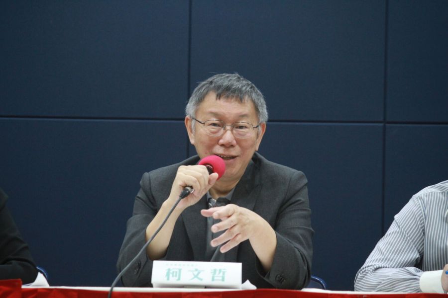 賴稱蔡政府長照超越前朝 柯文哲酸:從20分到40分就炫耀 242 民眾黨總統參選人柯文哲。(方炳超攝)