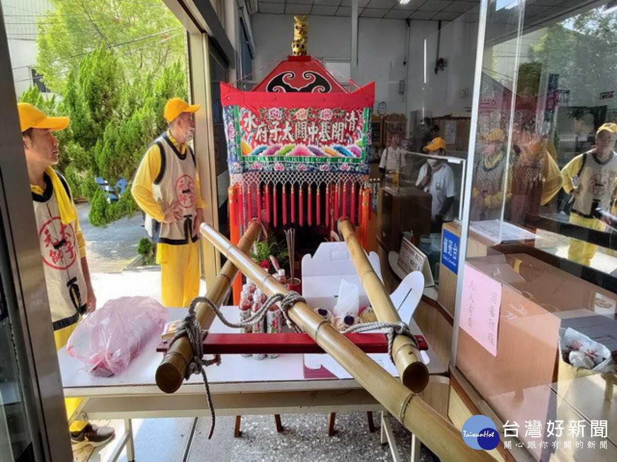 神明駐駕。林重鎣