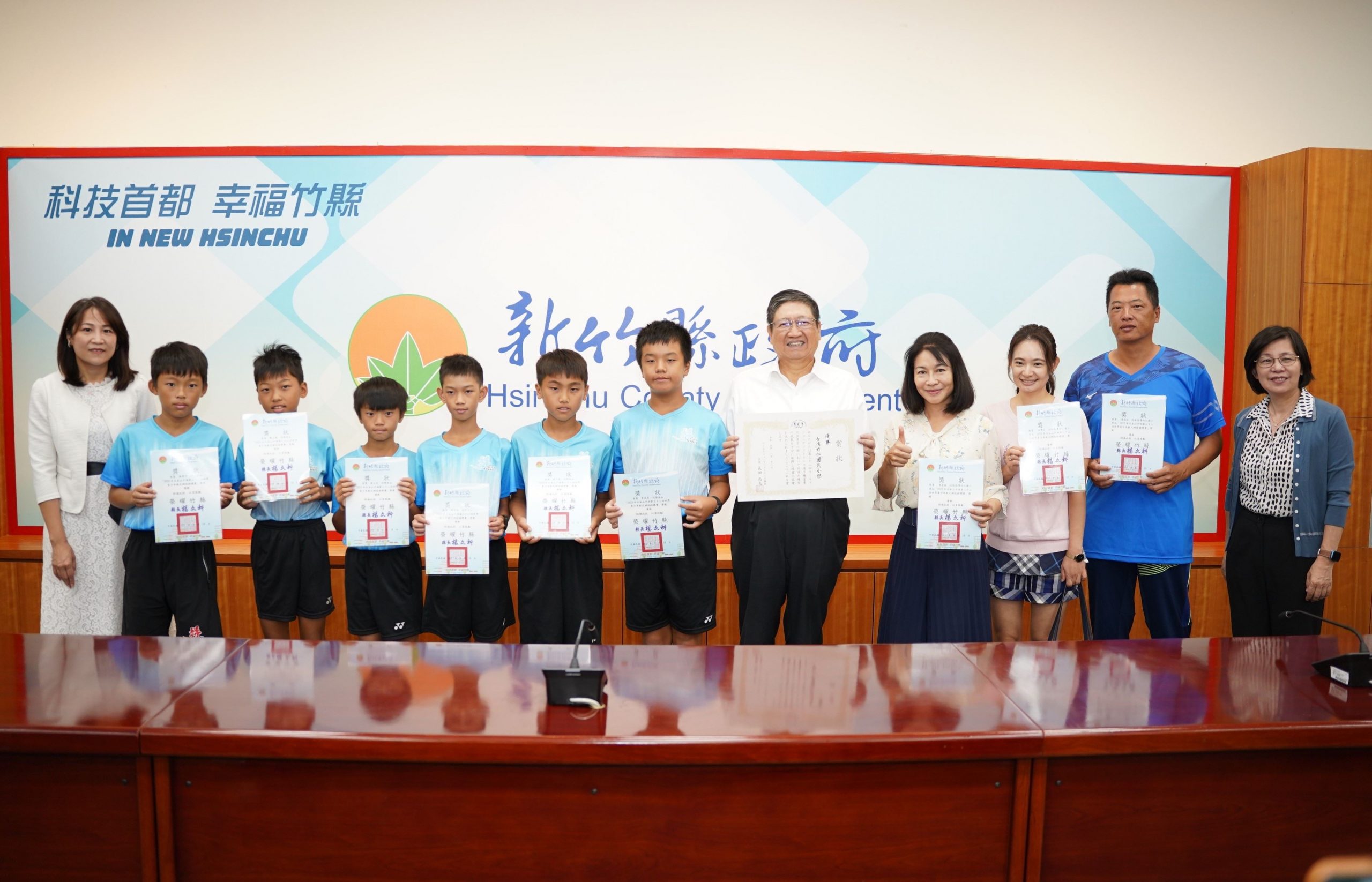 竹仁國小赴日參加青少年軟網錦標賽 拿下優勝凱旋而歸