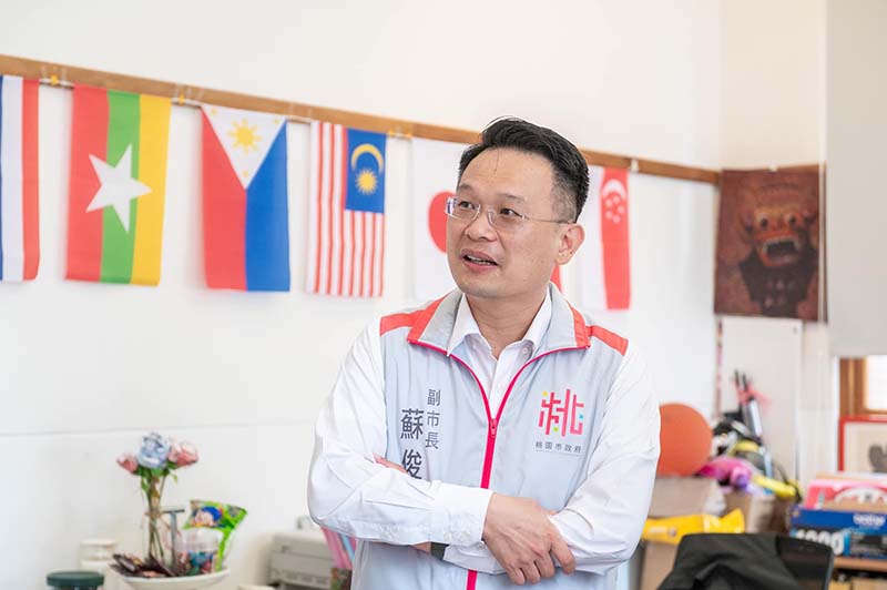 「Linbay好油」林裕紘遭威脅,桃園市副市長蘇俊賓在臉書表示已主動介入,博得網友好評。圖/引自蘇俊斌臉書