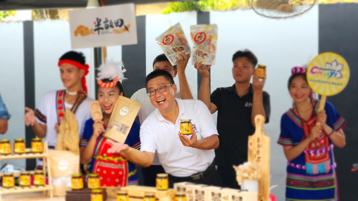 劉慶宗 舞動嘉義商圈原民鄒族舞蹈讚活動 展現鄒族文化的精髓