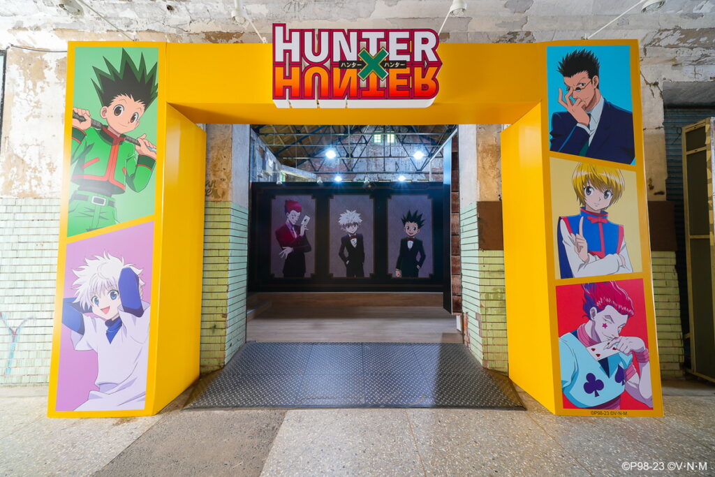 HUNTER×HUNTER獵人快閃店入口