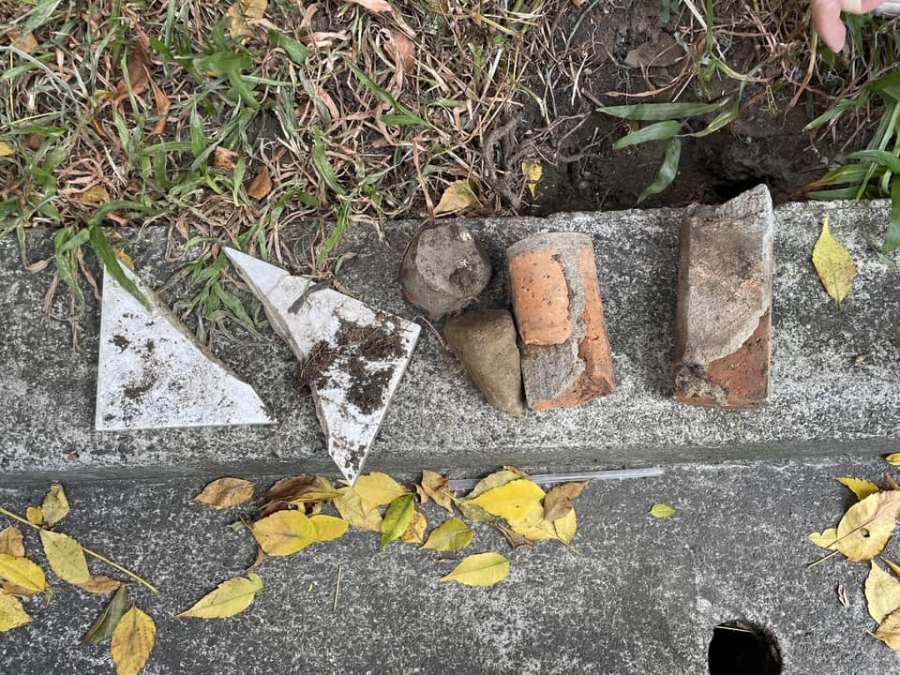 離譜!人行道樹穴土壤充滿垃圾 許淑華:疑似傾倒廢棄物填充 206 離譜!人行道樹穴土壤充滿垃圾 許淑華:疑似傾倒廢棄物填充 205