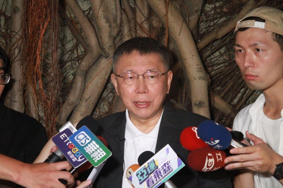 確定再訪美 柯文哲:主要是產業之旅 244 民眾黨總統參選人柯文哲。(方炳超攝)