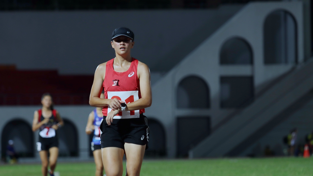 賴庭萱後段獨走奪勝 逸寧佳玫毅力分奪二三 城市盃一萬公尺女子決賽