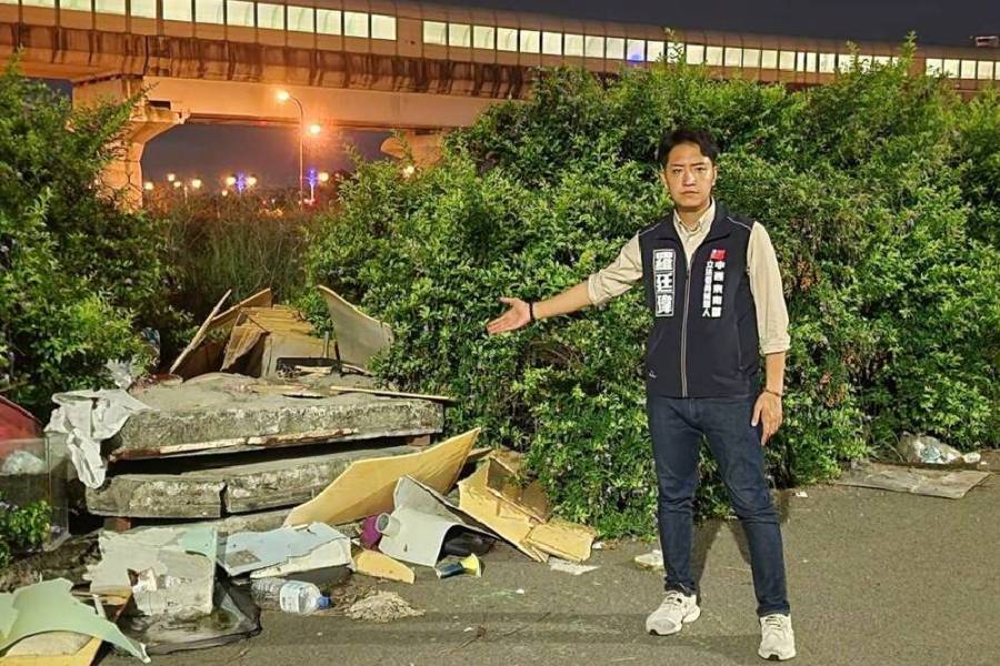民眾控13期重劃區淪垃圾場 羅廷瑋：市府應加速公共建設 223
