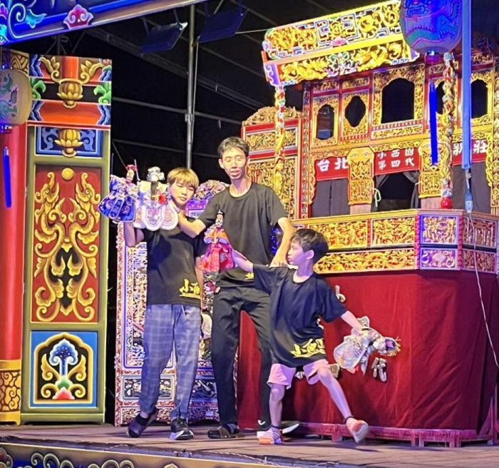 藝童遊雲林 青年體驗布袋戲文化傳承創新