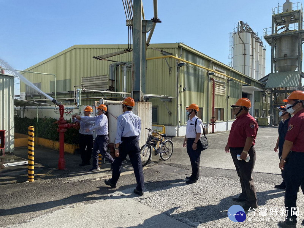 ▲鑒於屏東火災爆炸事件，高市府跨局處針對工業區及產業園區工廠啟動聯合稽查。