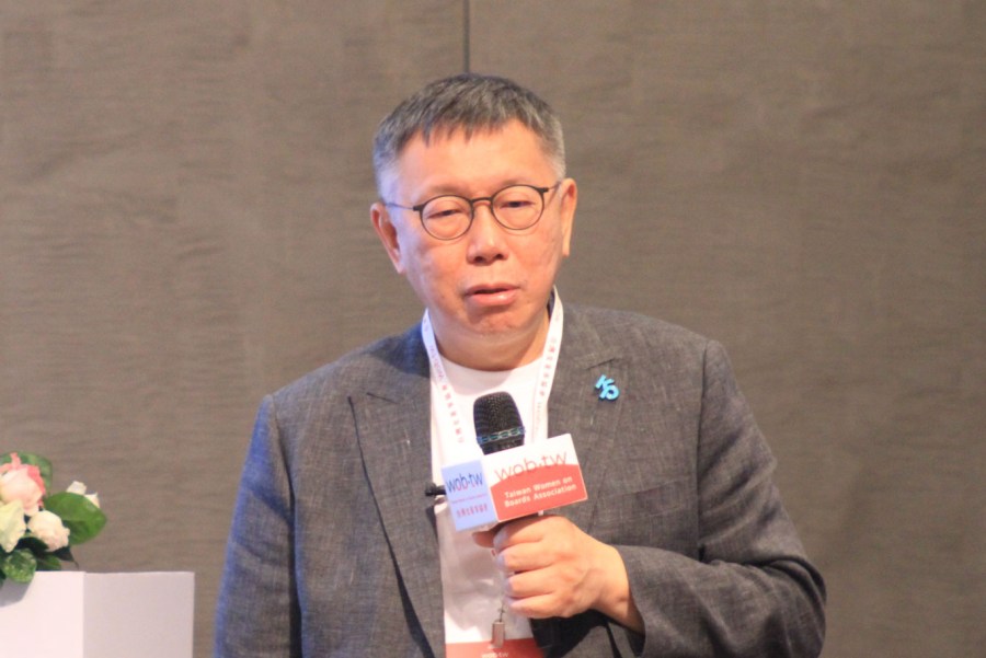 沒戲了?國民黨藍白合只要當正的 柯文哲黨政會報轟去死吧 236 民眾黨總統參選人柯文哲。(方炳超攝)