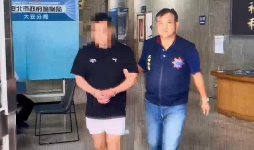 陳男被移送法辦。（記者林金聖翻攝）