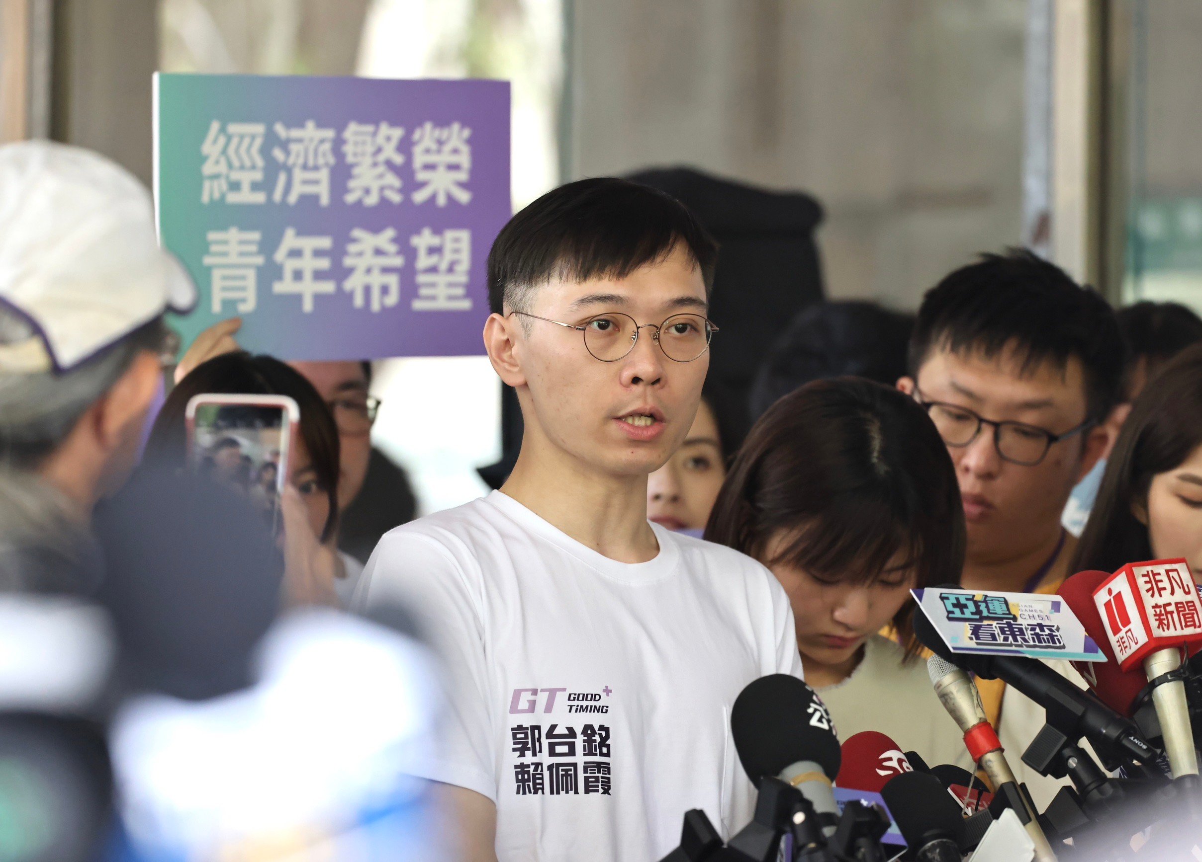 郭台銘競選辦公室發言人黃士修。資料照片/林啟弘攝