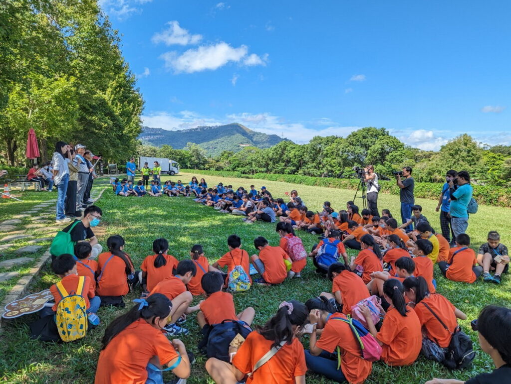 9月28日在新店文山農場,是偏鄉10校共伴計畫第一次大會師活動,參與學校有4所