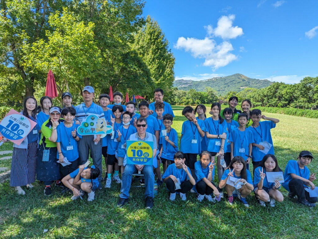9月28日在新店文山農場,是偏鄉10校共伴計畫第一次大會師活動,參與學校有4所