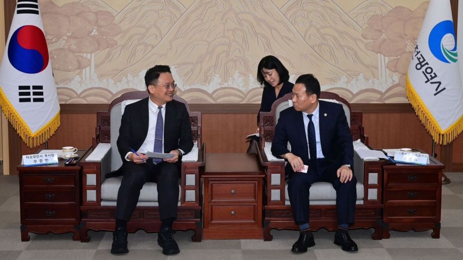 蘇俊賓拜會韓國仁川廣域市 盼台韓「國門首都」深化交流 222 CNEWS195230928a02