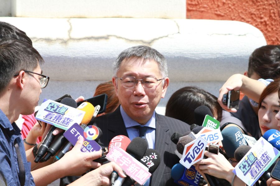 柯文哲曝藍營「不比民調只要當正的」 黃士修分析:柯粉、郭粉不屬於國民黨 226 民眾黨總統參選人柯文哲。(方炳超攝)
