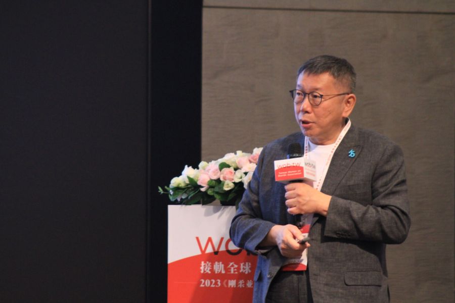 【Lowi Ai 大數據2024總統大選網路聲量3-2】柯P聲量聚焦藍白合破局?柯營高層:沒局哪來破局之說 220 民眾黨總統參選人柯文哲。(方炳超攝)