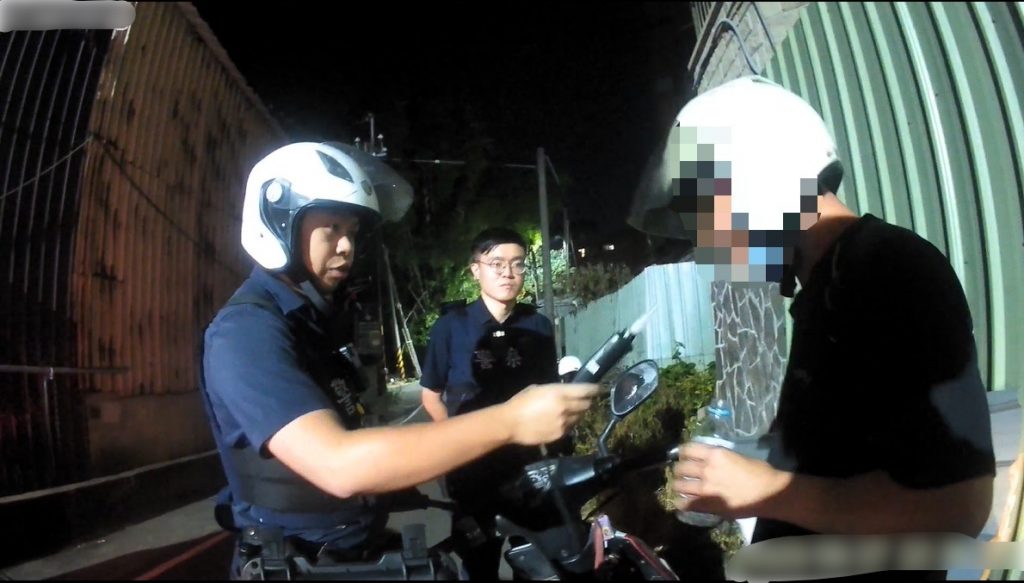 警方呼籲中秋連假，切勿飲酒駕駛。(記者宋紹誠翻攝)
