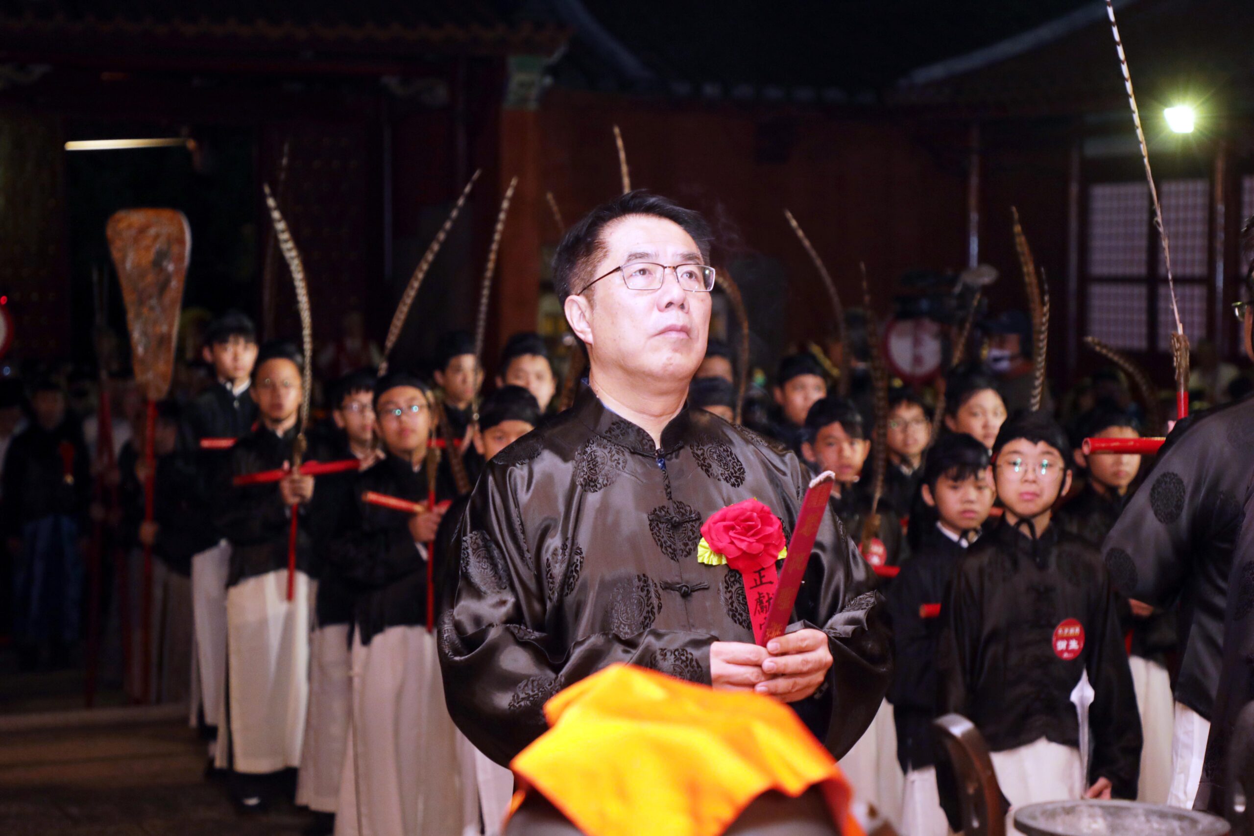 112年秋季孔子釋奠大典黃偉哲任正獻官 繼往開來迎接臺南400