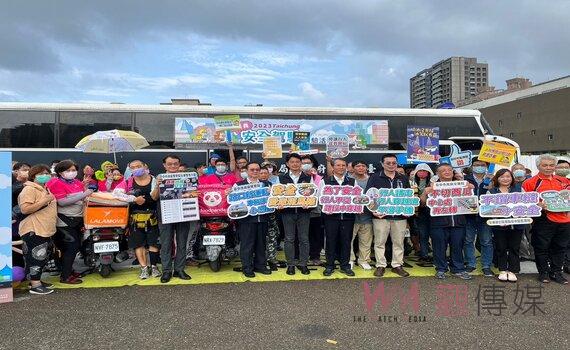響應交通部交通安全月 中市辦外送員安全駕駛體驗活動