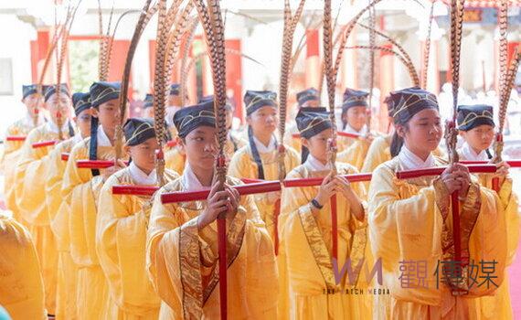 桃園祭孔大典 釋奠依三獻古禮32道儀程 彰顯尊師重道