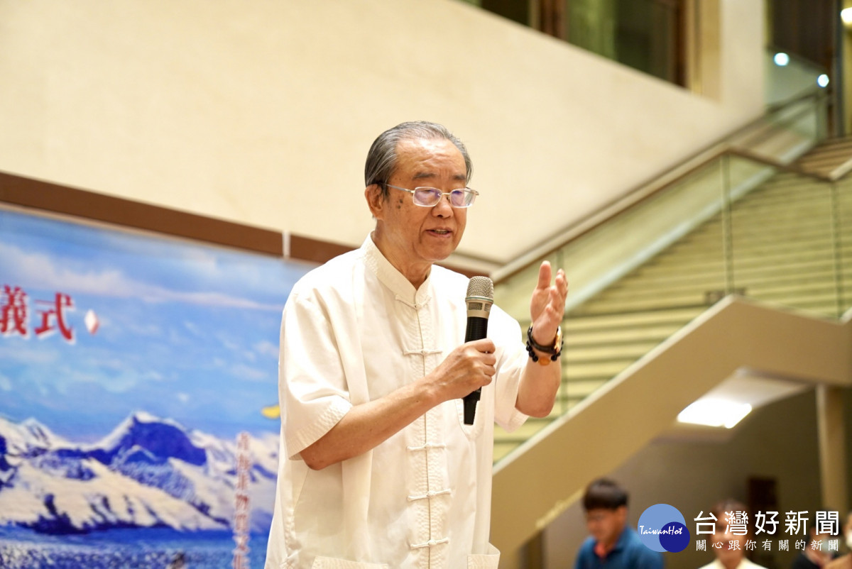 守望精神家園系列總策畫者非遺專家田青教授致詞。田教授表示在全體華人心中最美好的中秋佳節舉辦活動,意義非凡。