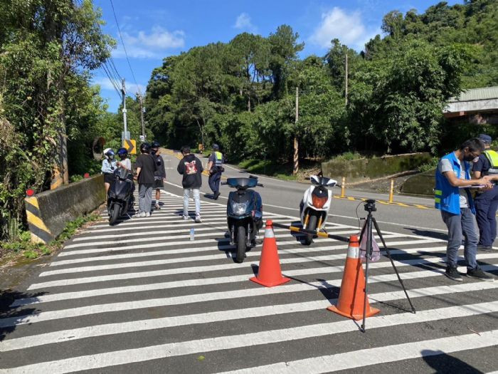 桃警10月持續「山道抓猴」大執法,強力取締危險駕駛車輛。