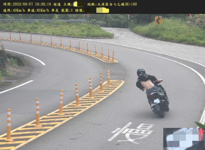 桃警10月持續「山道抓猴」大執法,強力取締危險駕駛車輛。
