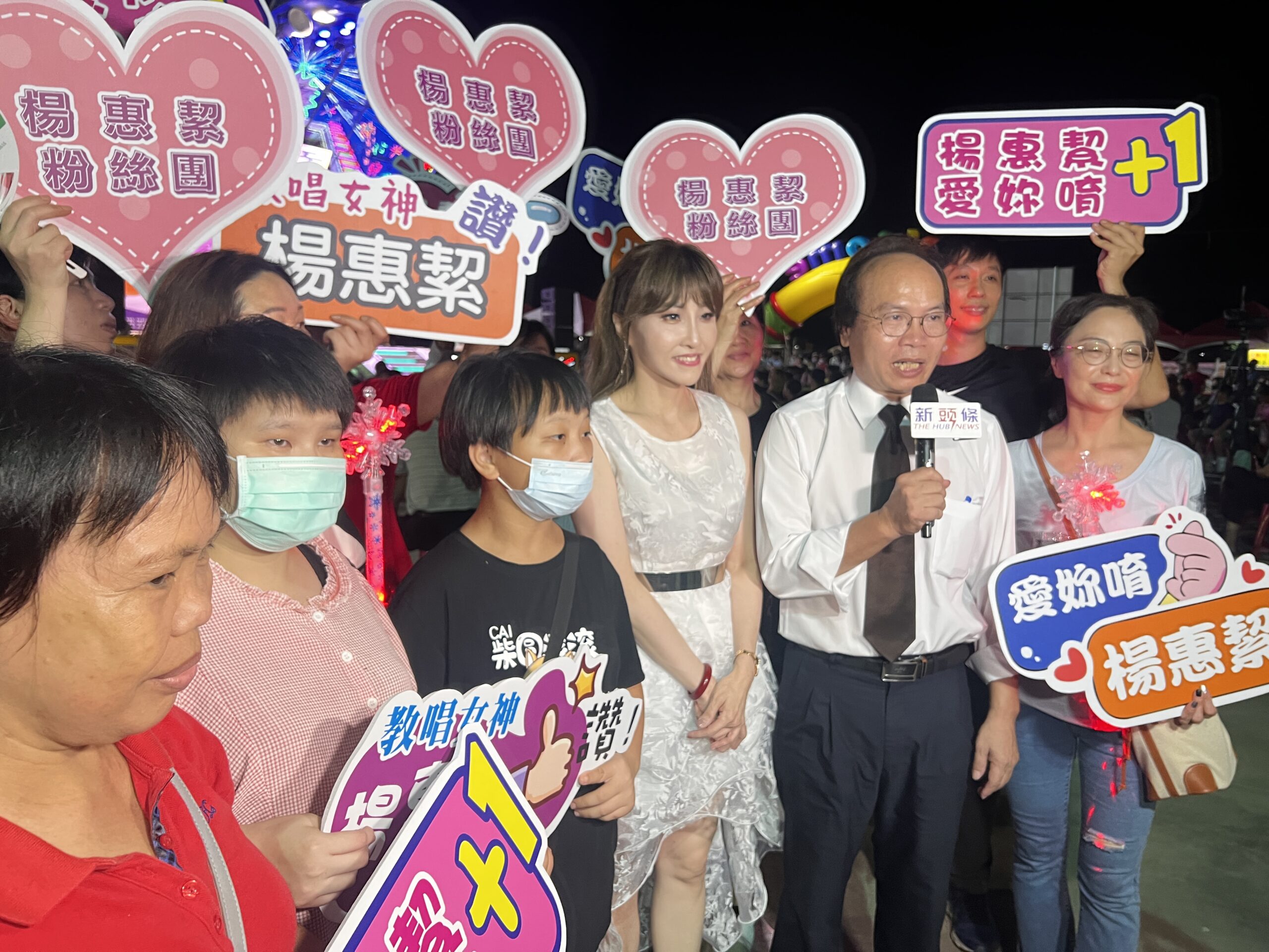 ▲教唱女神粉絲齊聚。(圖/曹靜怡攝)