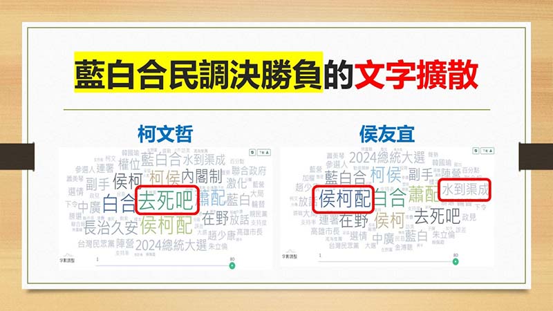 藍白合以民調定正副手，雙方支持者認知差距很大。圖／杜聖聰